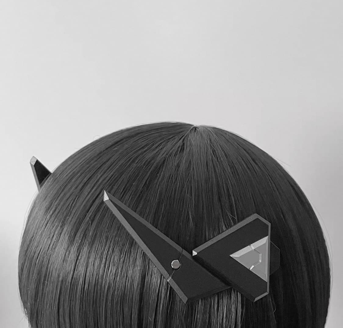 yun02 사이버코어 y2k 헤어핀 일본 빈티지 타오바오 상품이미지1