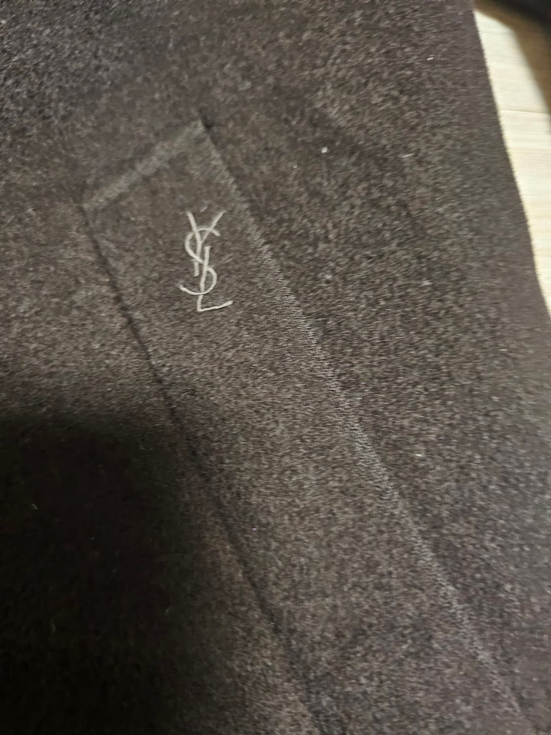 YSL 입생로랑 모 캐시미어 혼방 코트 상품이미지2