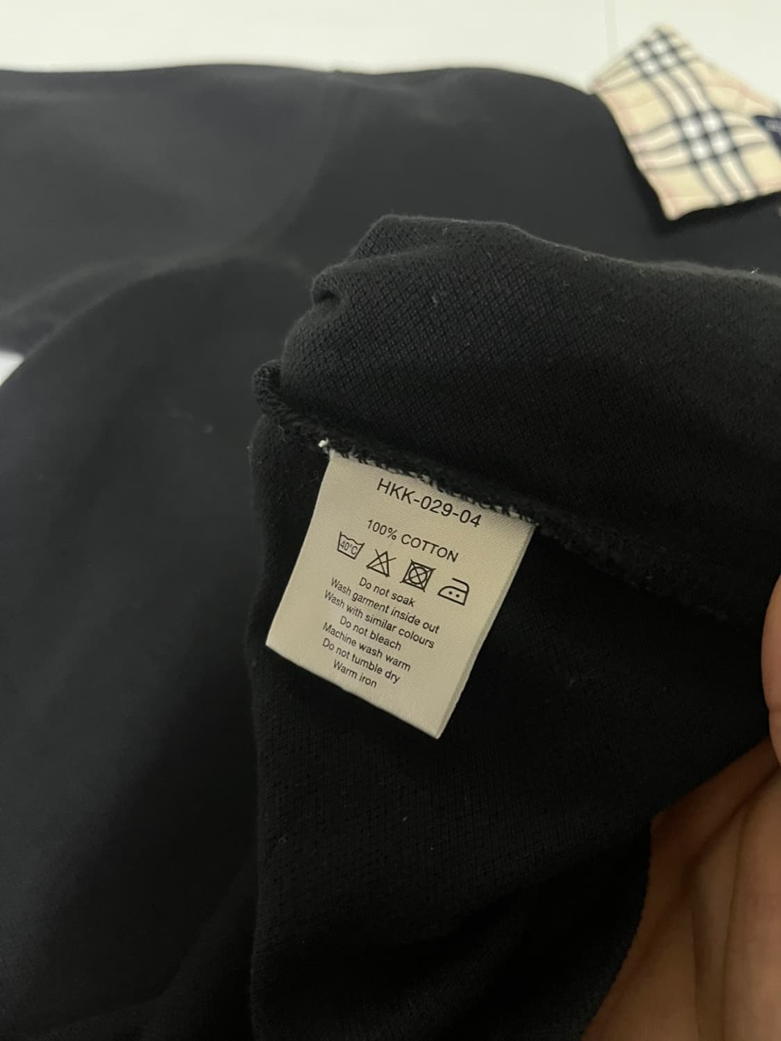 [Burberry] 버버리 런던 체크카라 PK티셔츠 상품이미지6