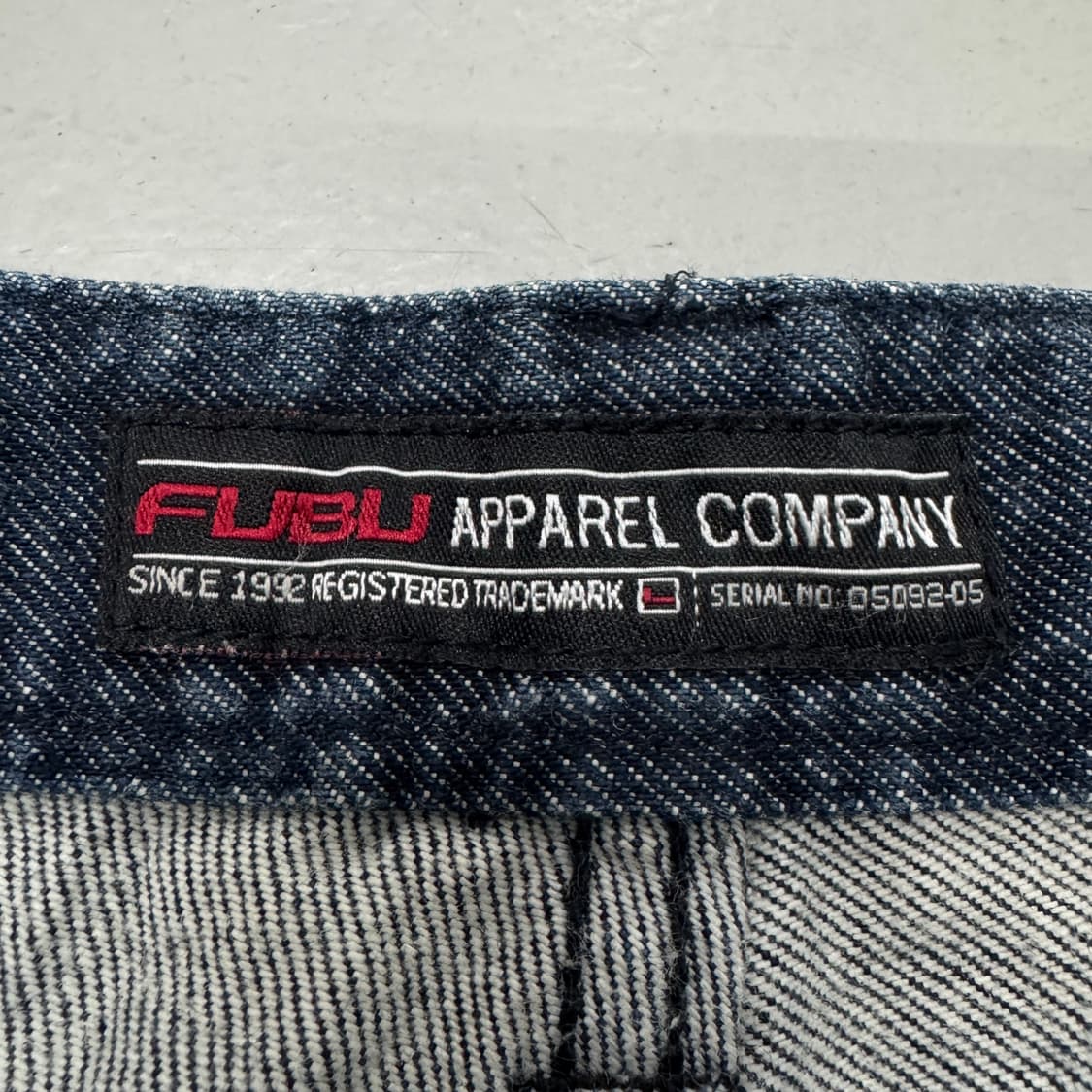 FUBU 후부 힙합 더블니 올드스쿨 새깅 데님팬츠 상품이미지8