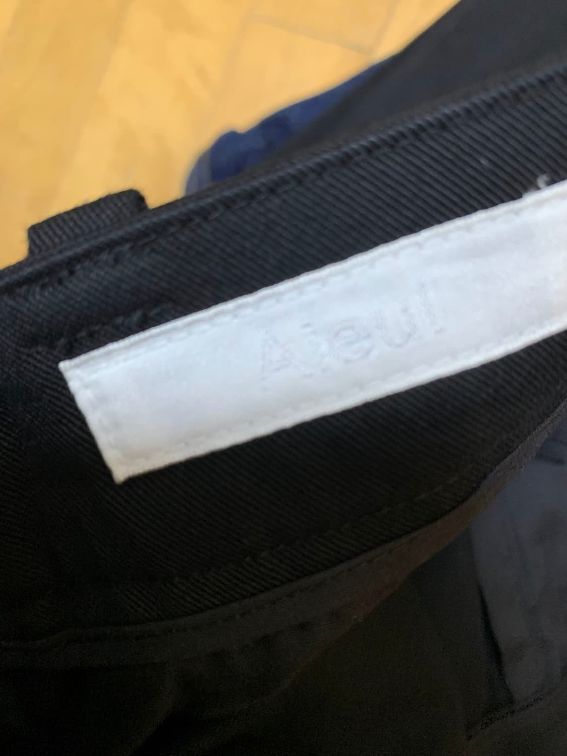 Aieul 커브드 진 블랙(48) 상품이미지4