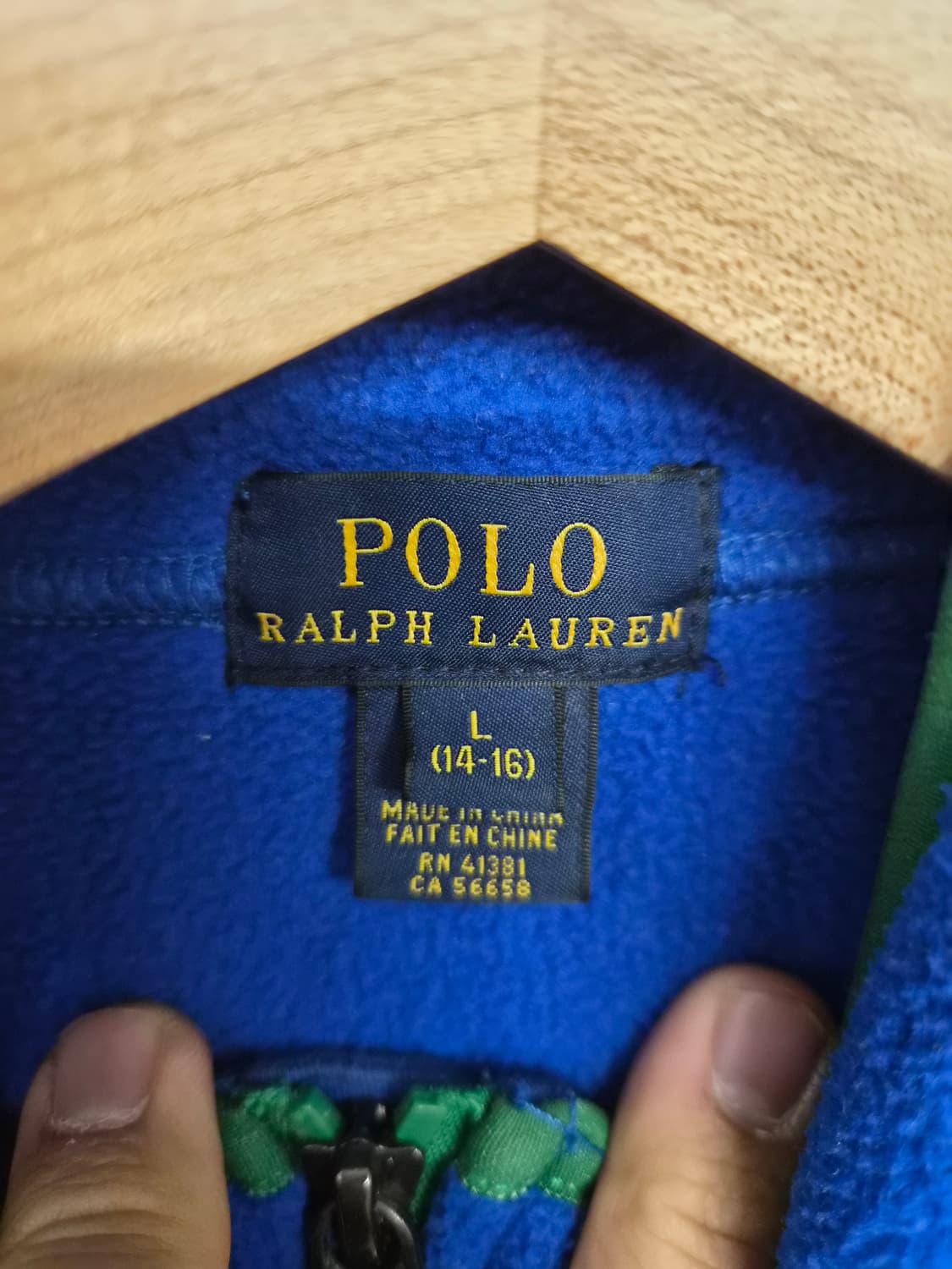 L) 폴로 랄프로렌 후리스 조끼 팝니다 상품이미지3