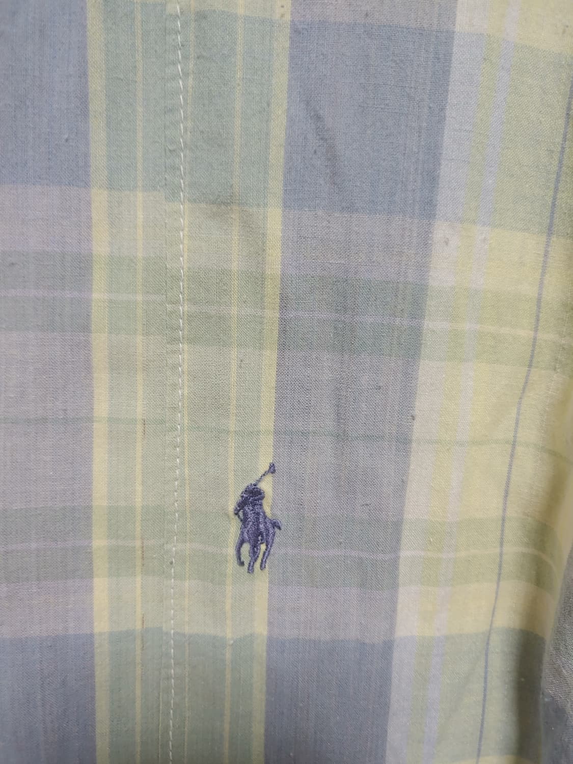 랄프로렌폴로 남성   얇은 반팔 남방-110 상품이미지6