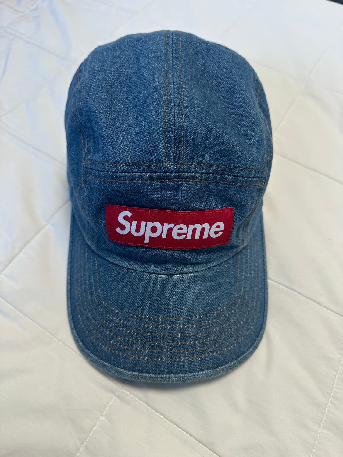 슈프림 데님 캡 상품이미지1