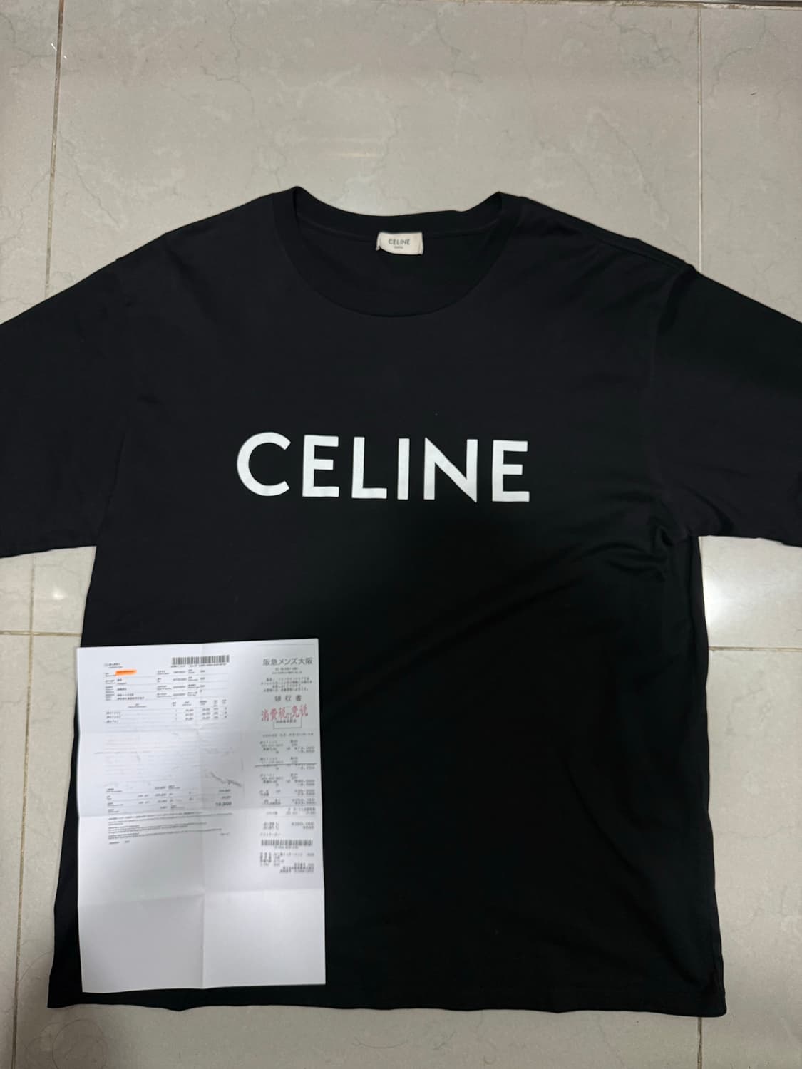 [당일출고,L사이즈] 셀린느 코튼 반팔티 상품이미지1