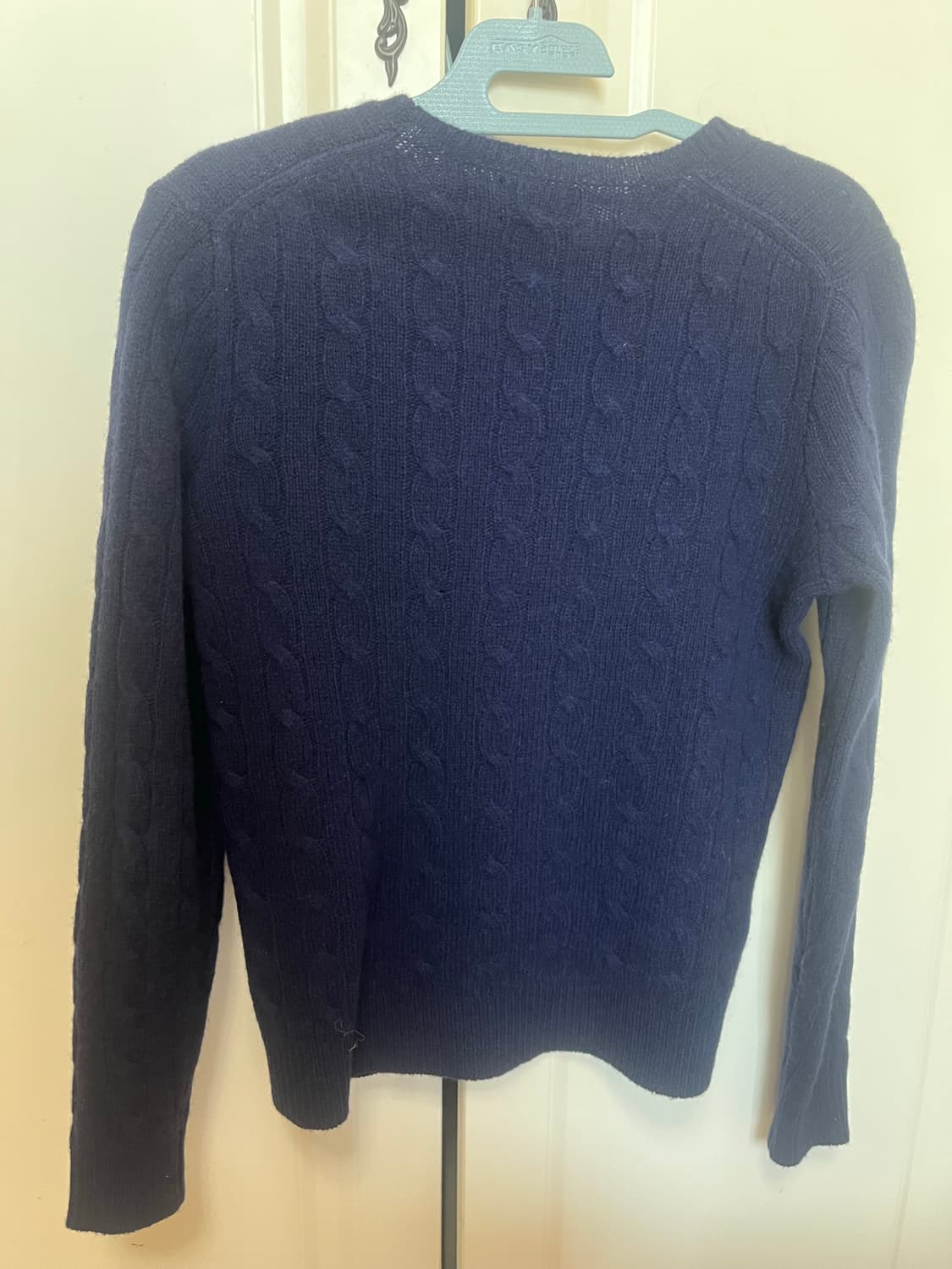 [폴로] 꽈배기 니트 네이비 상품이미지2