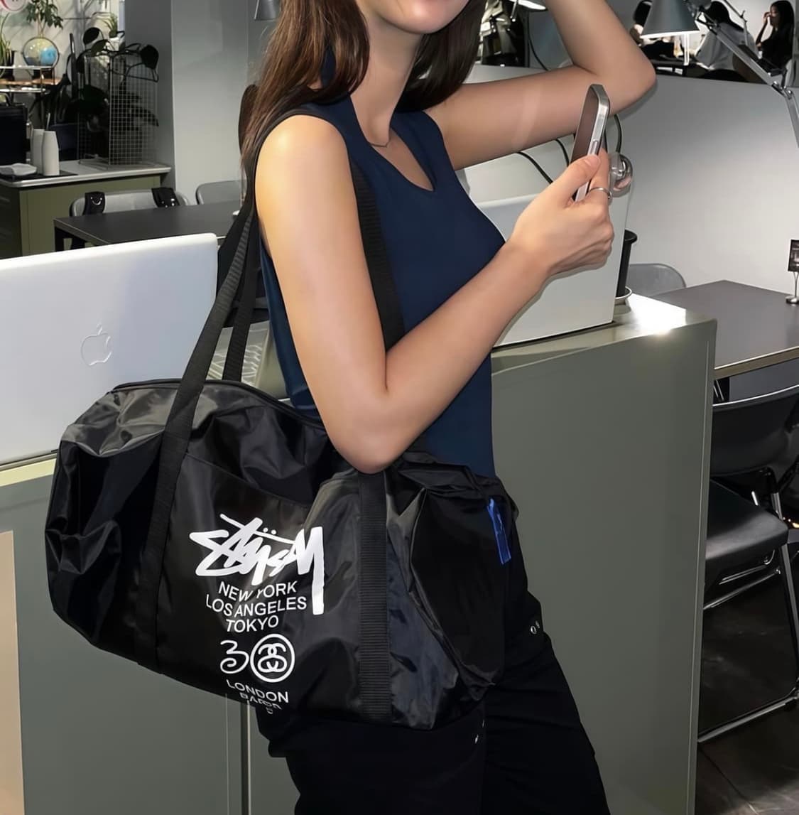 최저가) 스투시 30주년 더플백 상품이미지1