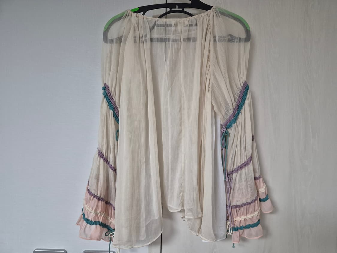 끌로에st. 러플 시폰 블라우스 상품이미지5