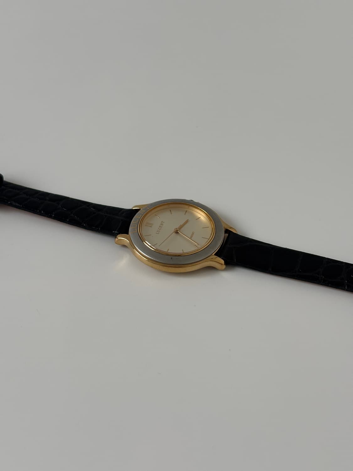 1990s Lucent Silver Bezel Ladies Quartz 상품이미지6