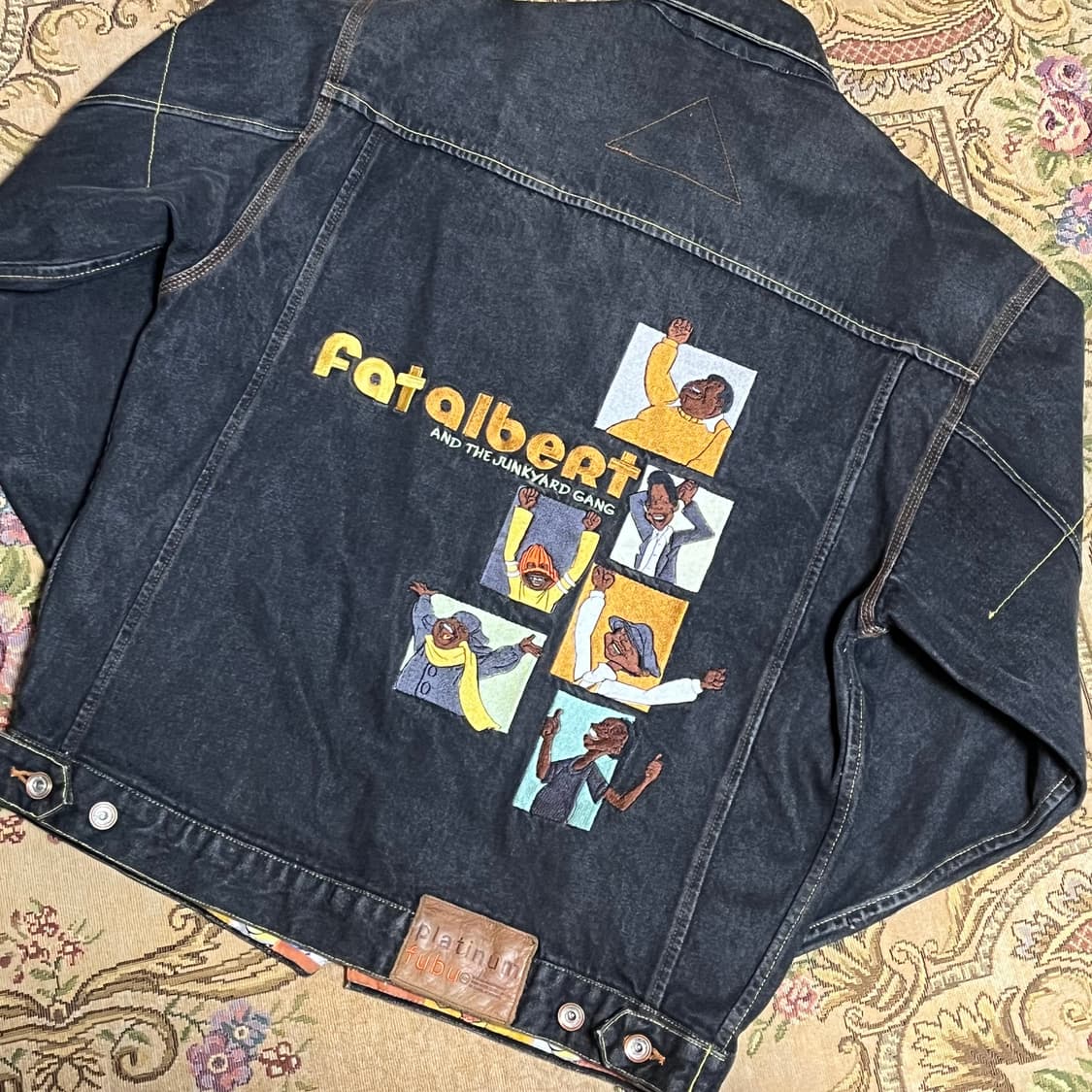 유일매물) 플래티넘푸부 흑청자켓 상품이미지1