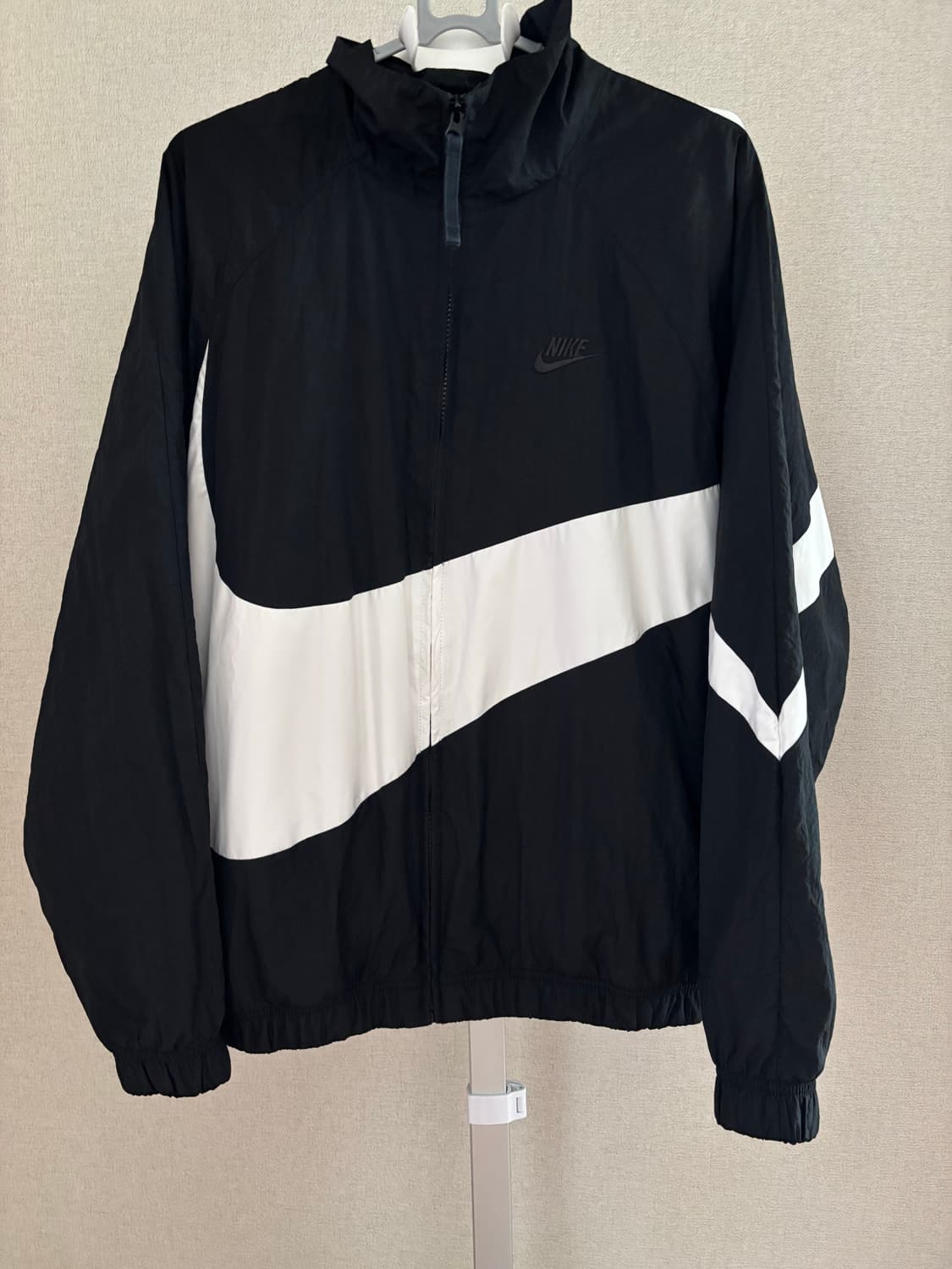 나이키 빅 스우시 우븐 자켓 블랙 L 상품이미지1