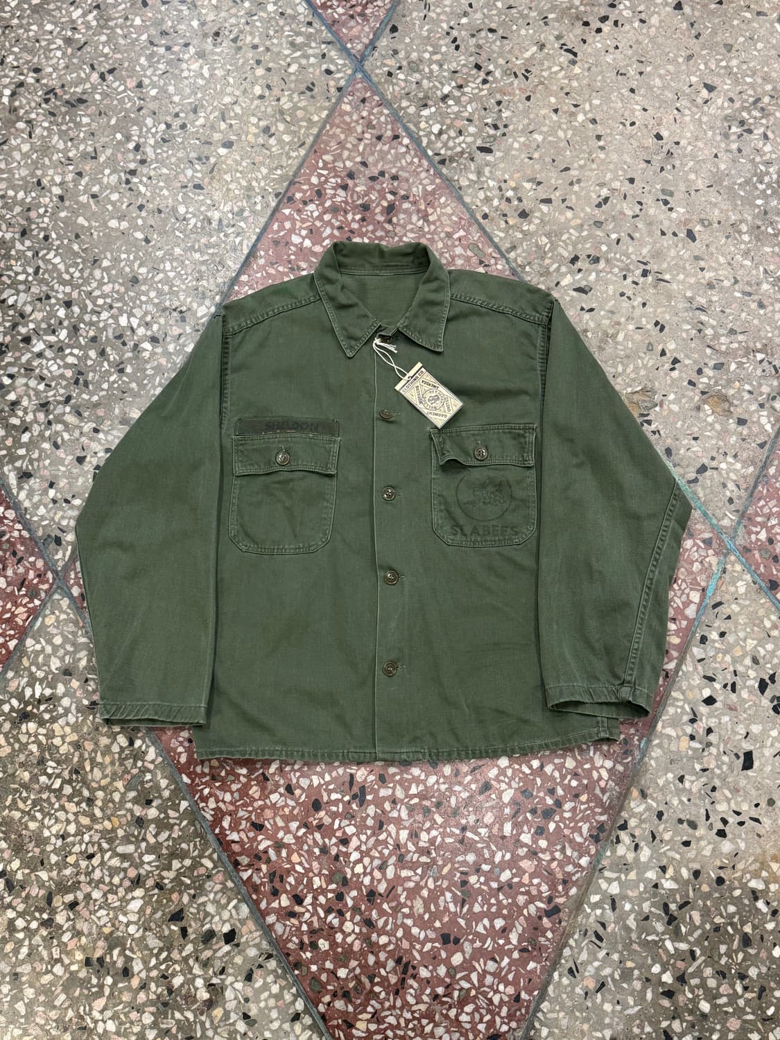 OG-107 밀리터리 셔츠 (L) 상품이미지1