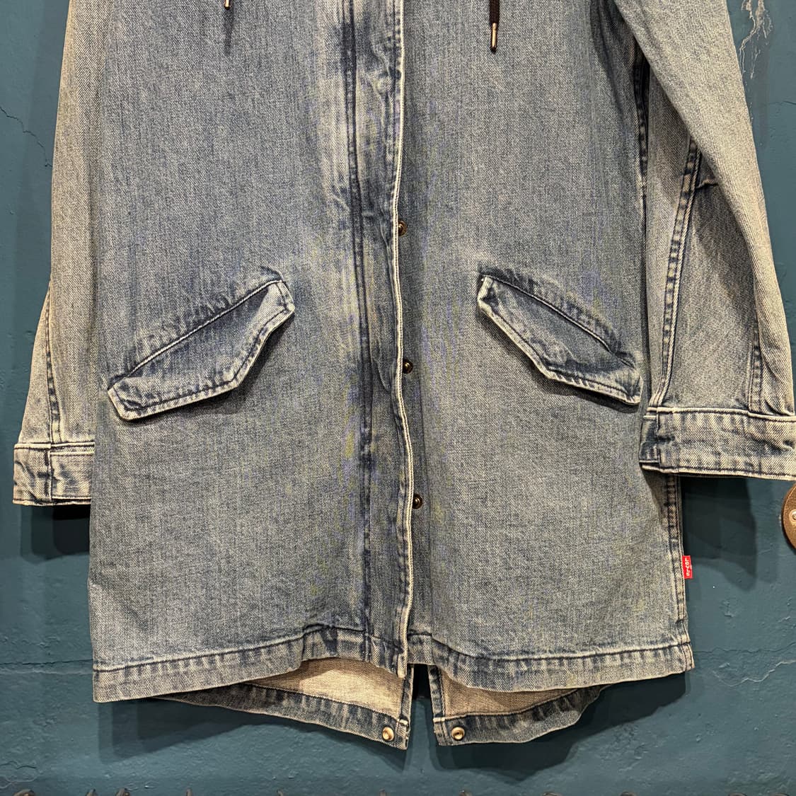 levise 리바이스 슬림 후디 데님 자켓 상품이미지9