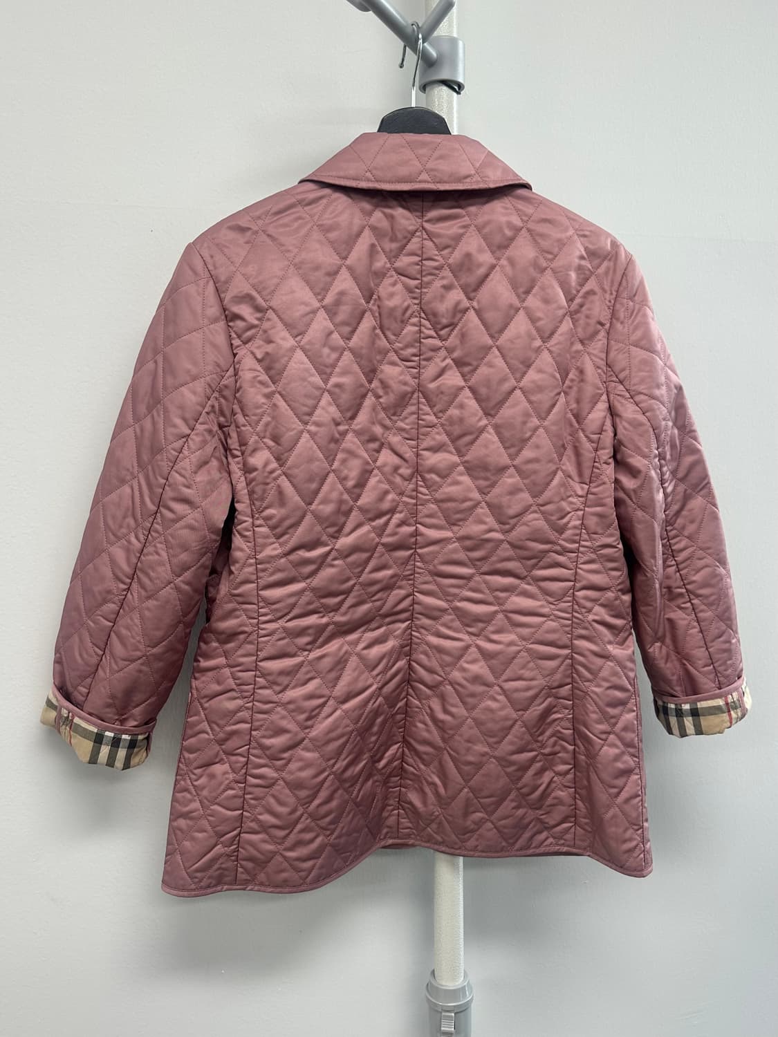 버버리 체크 디테일 퀼팅 자켓 상품이미지8