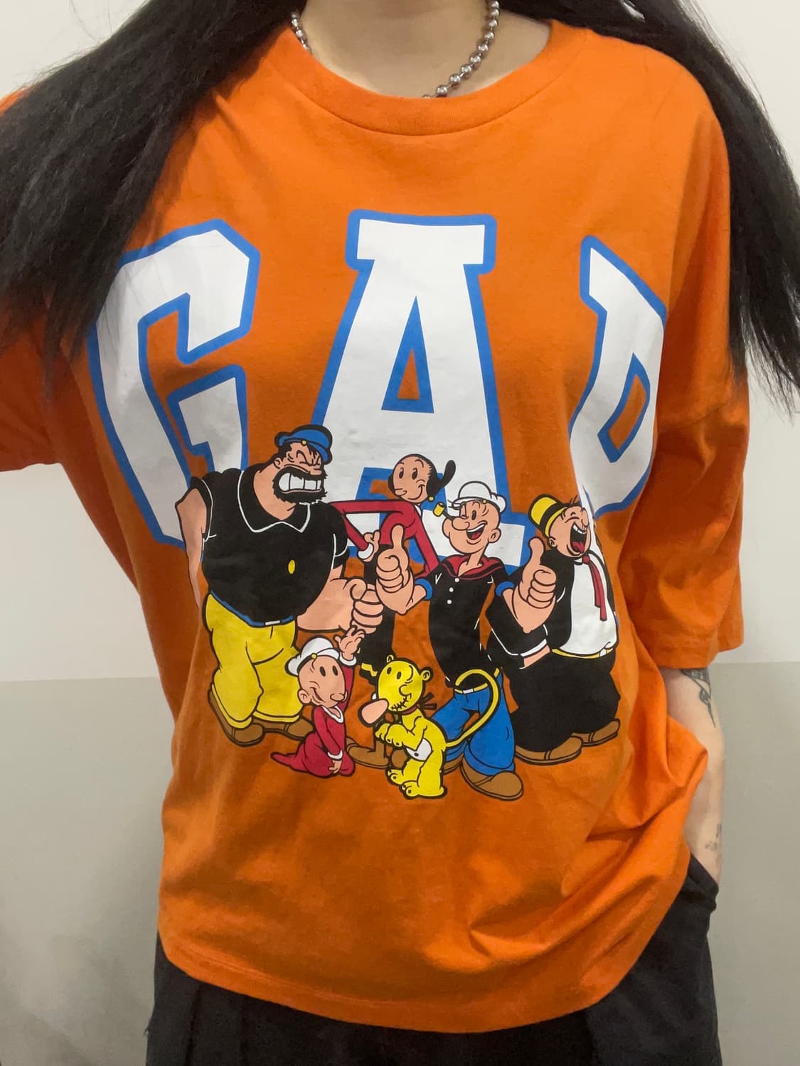 Gap X Popeye 프린팅 반팔티셔츠 상품이미지1
