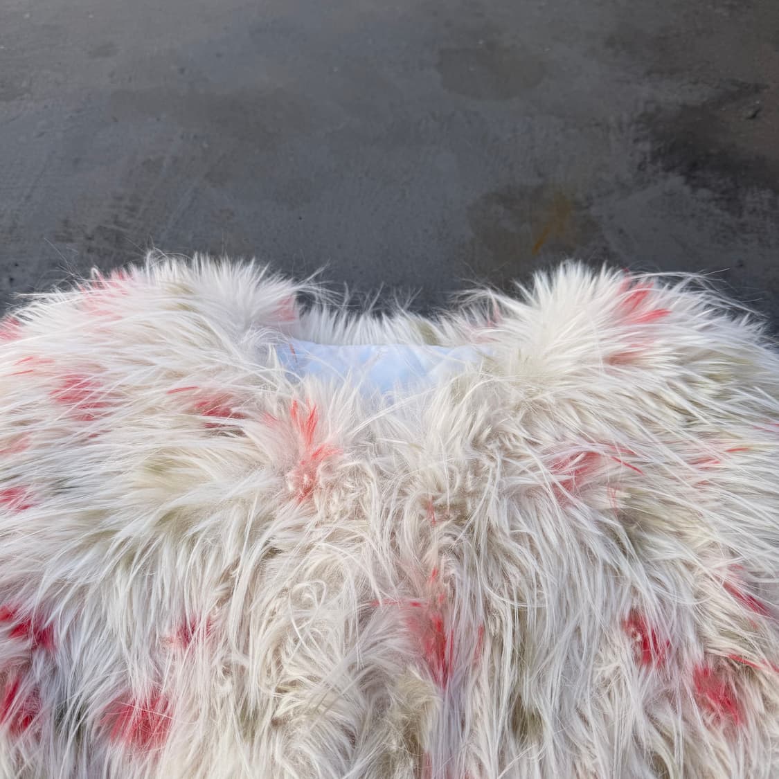 VTG 도트 페이크 퍼 자켓 상품이미지3