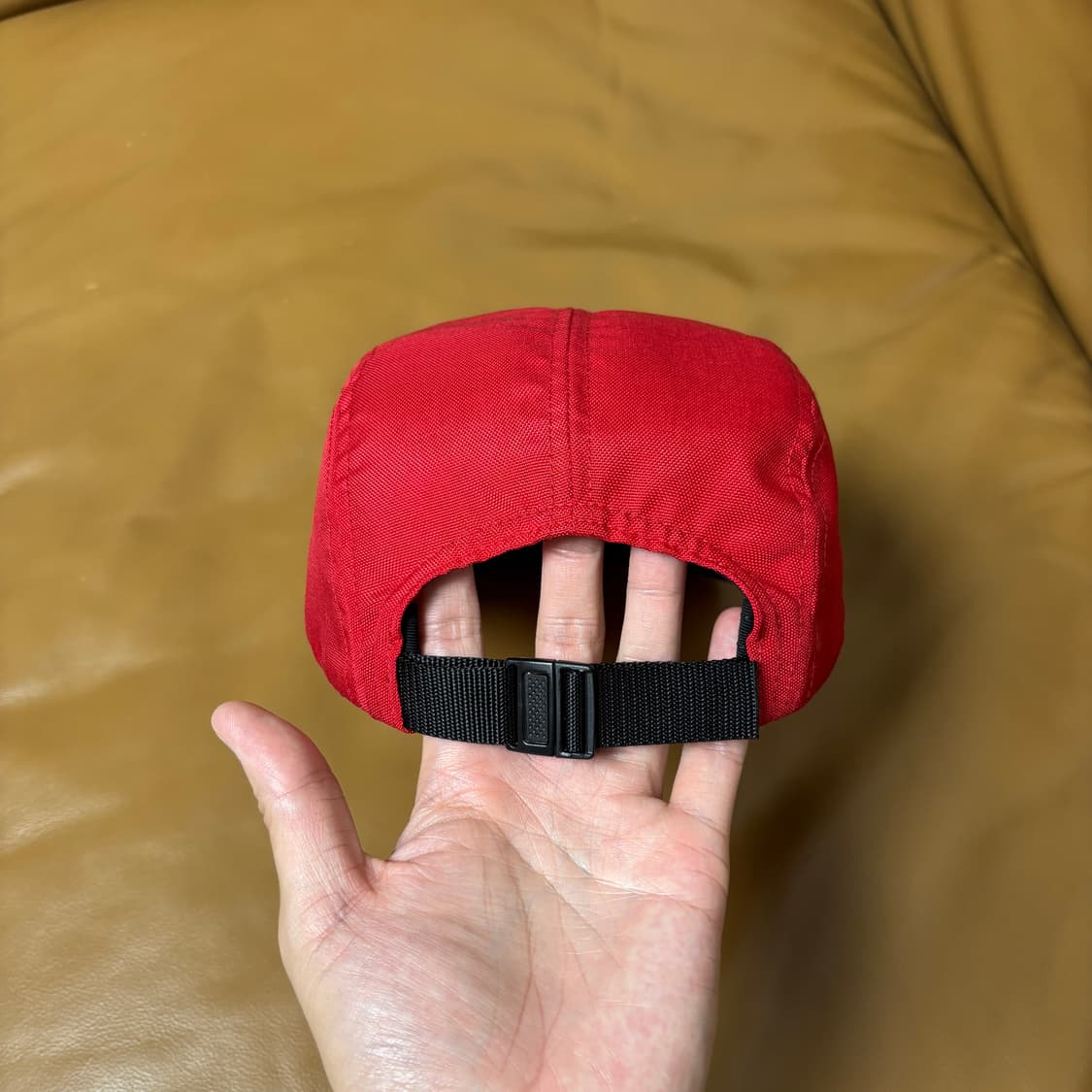 Supreme 슈프림 레드 캠프캡 모자 (Cordura Red) 상품이미지7
