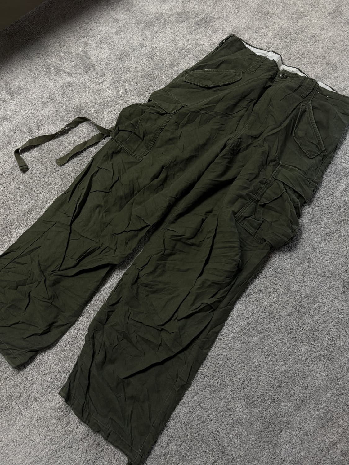 Back number world cargo 밀리터리 카고팬츠 상품이미지2