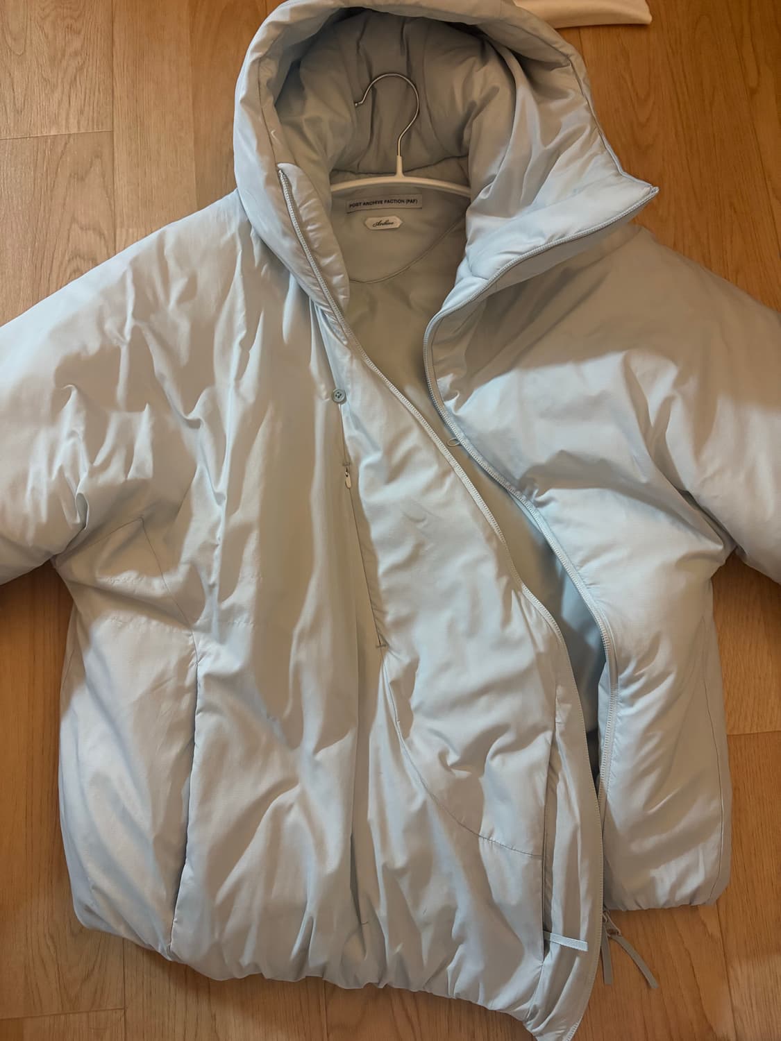 파프 8.0 에어 패딩 스카이블루 (s) 상품이미지2