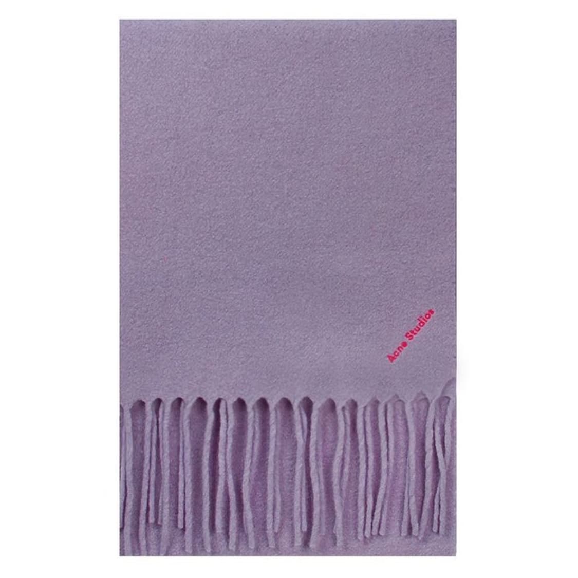 (새상품) 아크네 보일드 울 머플러 라벤더퍼플 상품이미지2