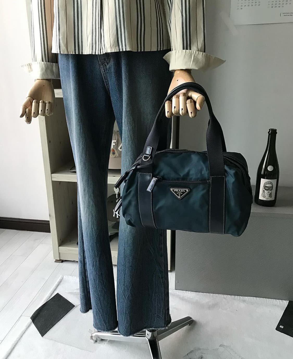 프라다 삼각로고 포코노 토트백 상품이미지1