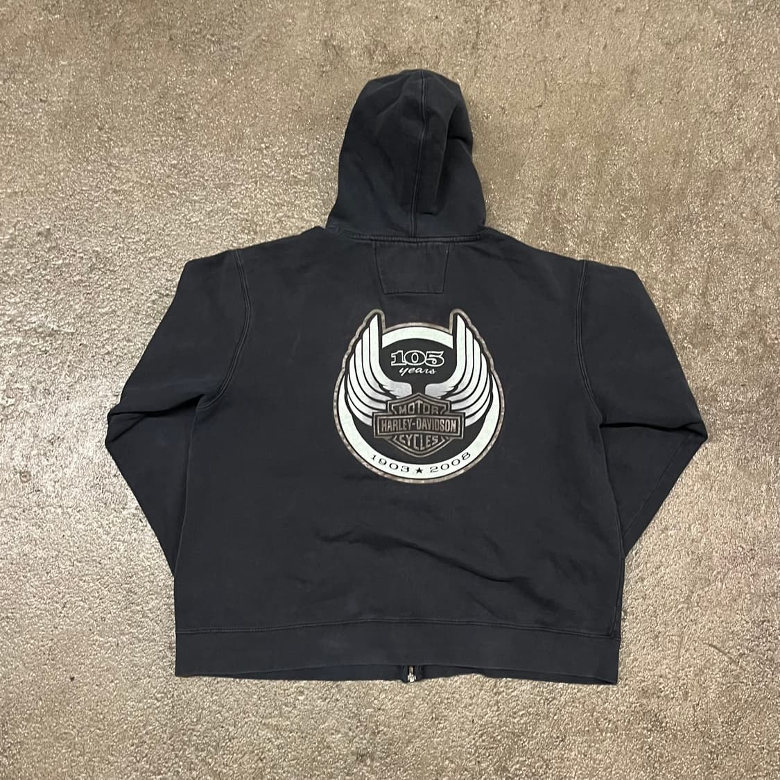 할리데이비슨 105주년 후드 집업 (110) 상품이미지6