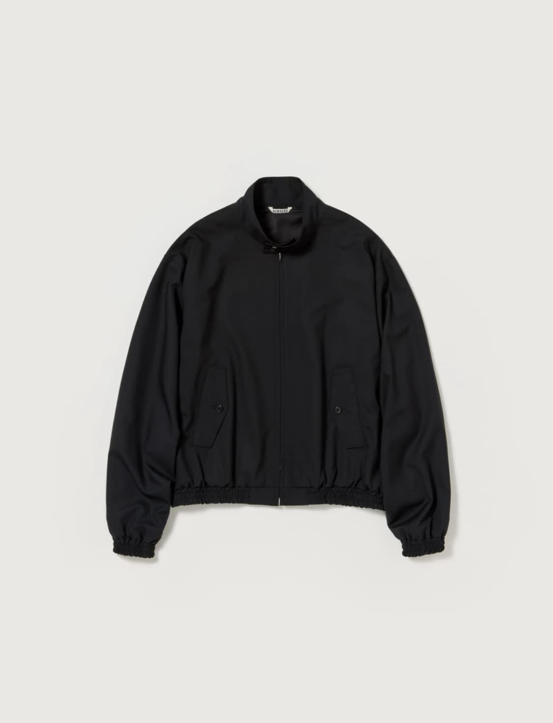 Fine Tropical Wool Zip 블루종 블랙 5사이즈 상품이미지1