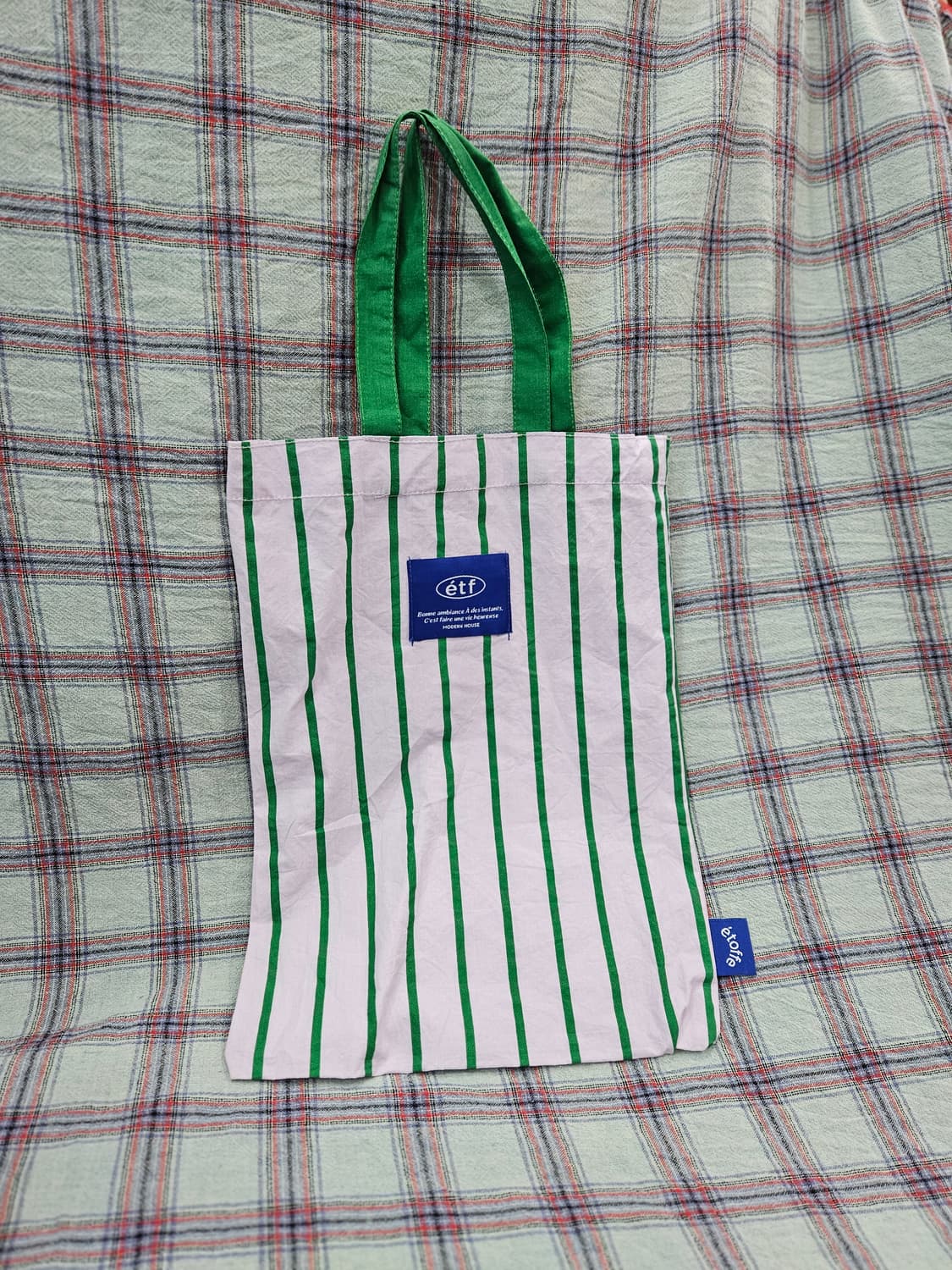 모던하우스 에토프 스트라이프 토트백 상품이미지1