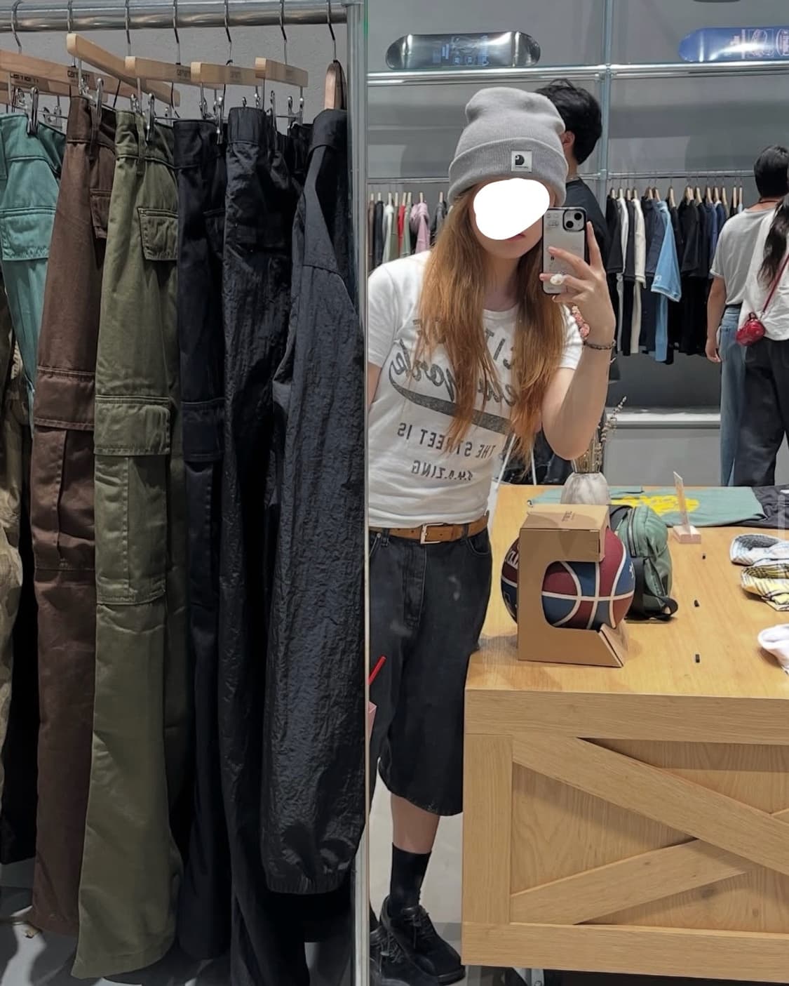 칼하트WIP 애슐리 비니 그레이 상품이미지4