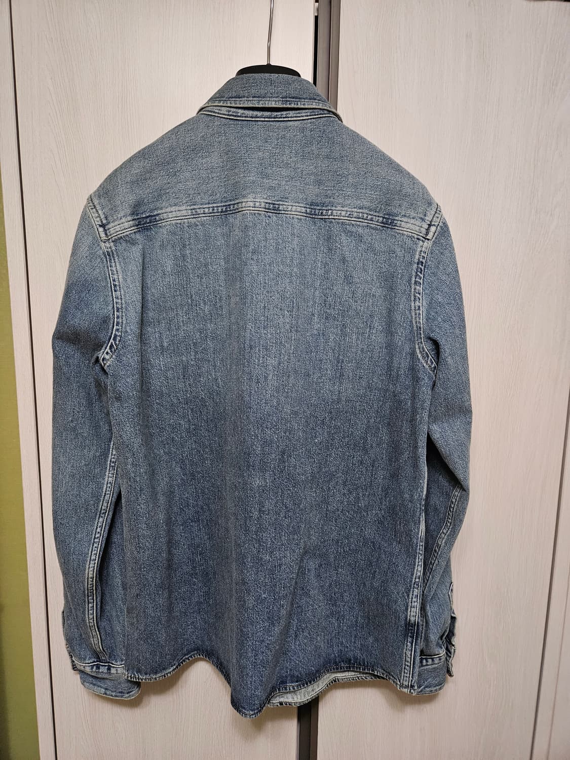 COS 빈티지워싱 데님셔츠 100사이즈 상품이미지7