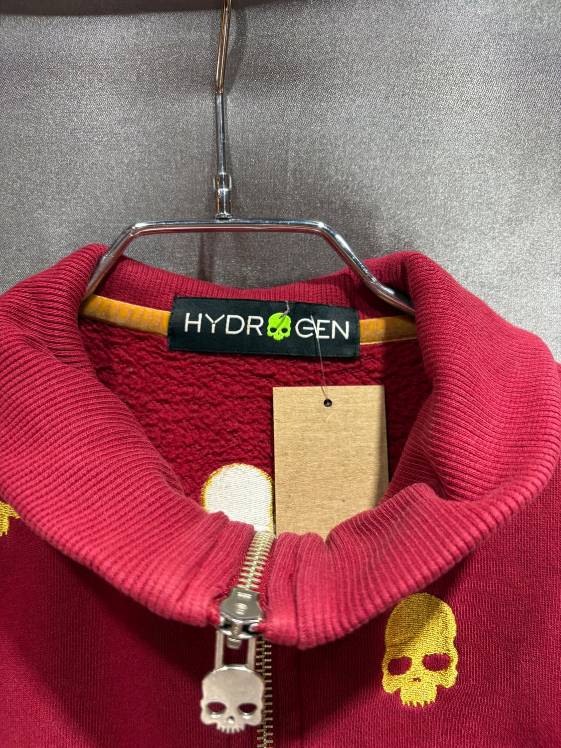 S HYDRGEN 레드 스컬 자켓 상품이미지7