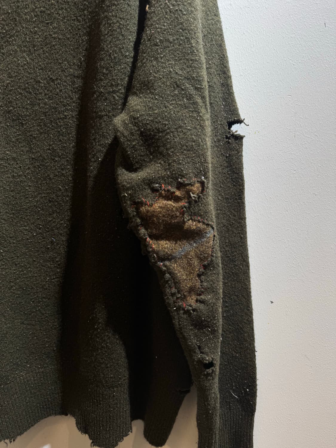 빈티지 패치 니트 상품이미지10