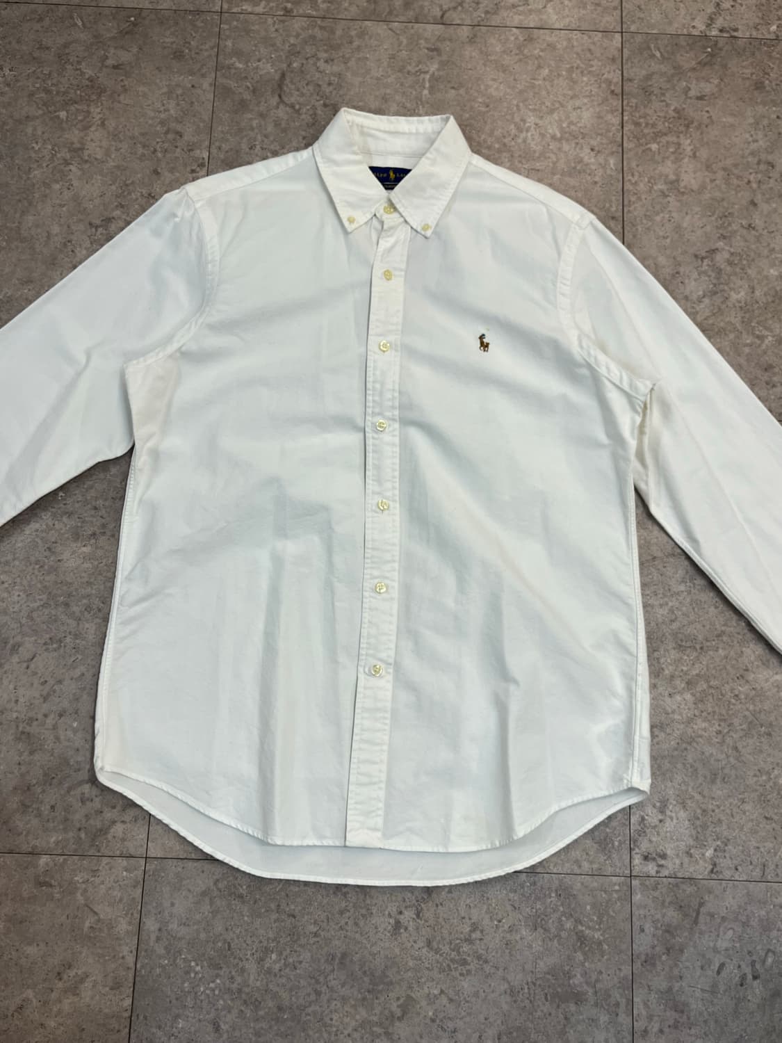 폴로 랄프로렌 셔츠 화이트 M #csz2893 상품이미지5
