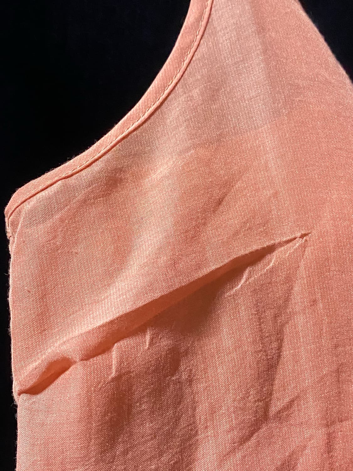 Seethrough Layered Onepiece (Orange) 상품이미지7