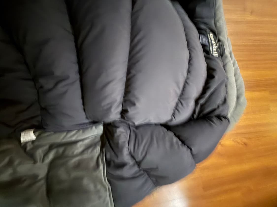 montbell 카키베이지 엑스라지 패딩 상품이미지6