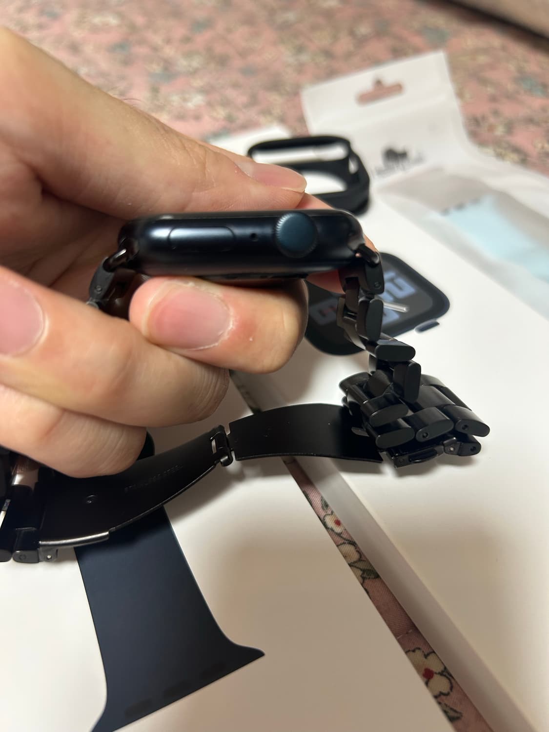 S급 애플워치 SE2 44MM GPS 미드나이트 상품이미지4