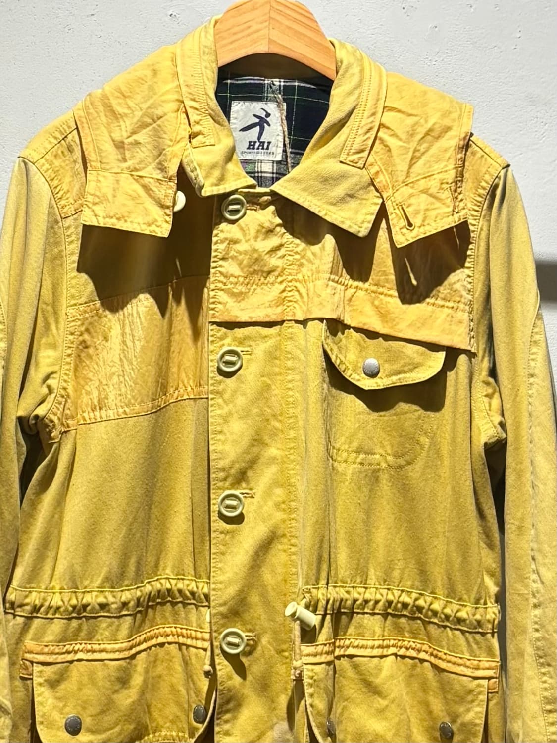 80’s-90s hai sporting gear safari jacket 상품이미지2