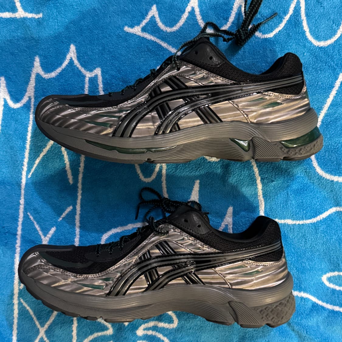 [W285] 아식스 젤 플라메 키코 코스타디노브 그레이 블랙 상품이미지4