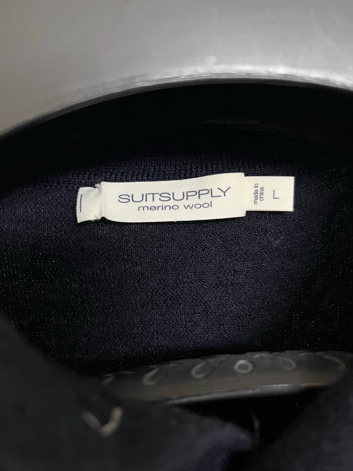 SUITSUPPLY 메리노 울 니트 폴로 L 상품이미지2