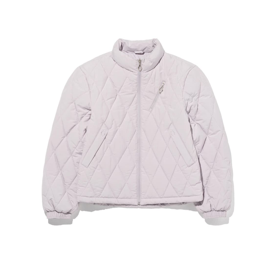 미스치프 롬버스 퀼티드 경량패딩 m 라이트핑크그레이 상품이미지1
