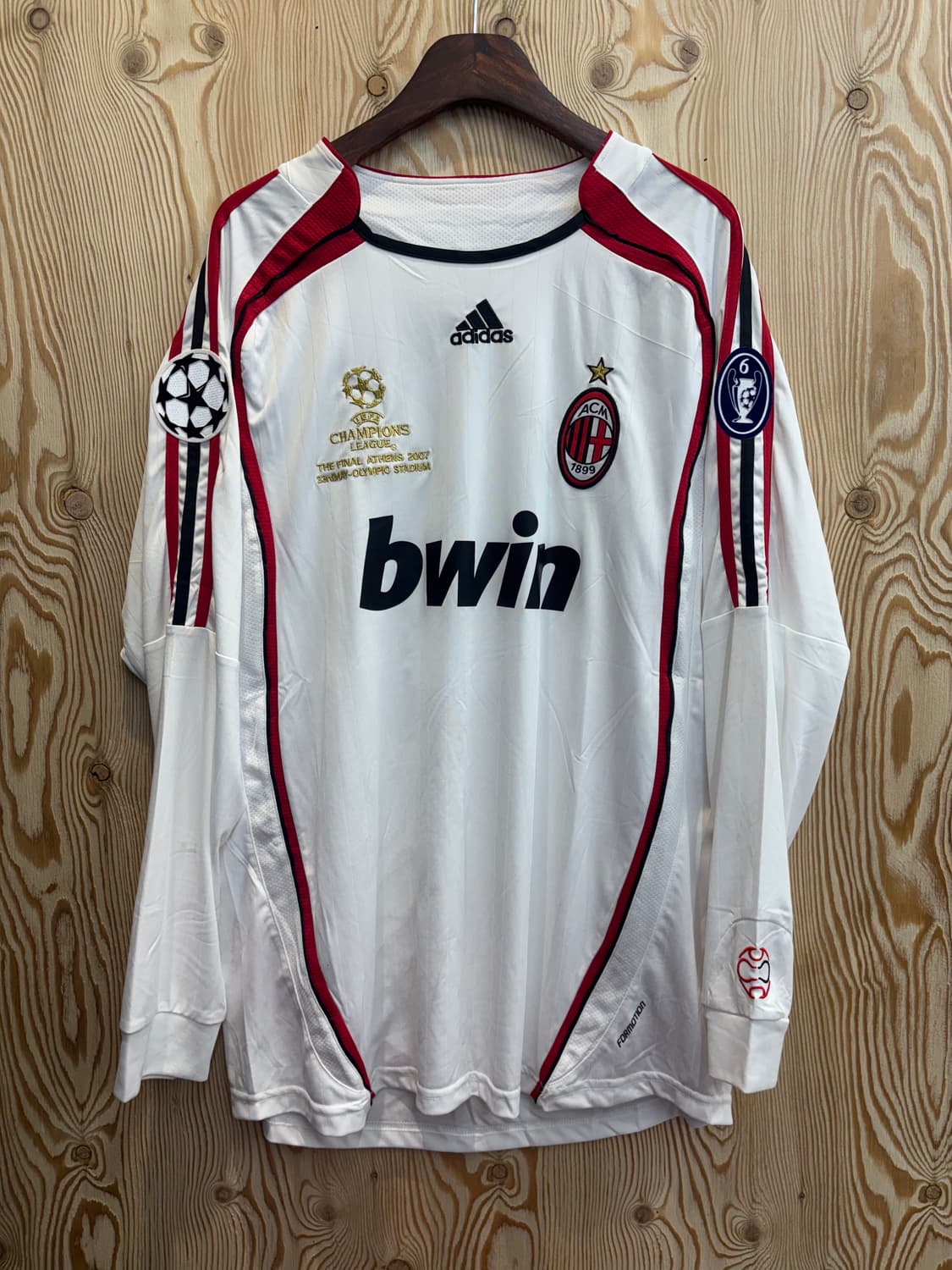 06/07 아디다스 AC 밀란 어웨이 긴팔 유니폼 상품이미지1