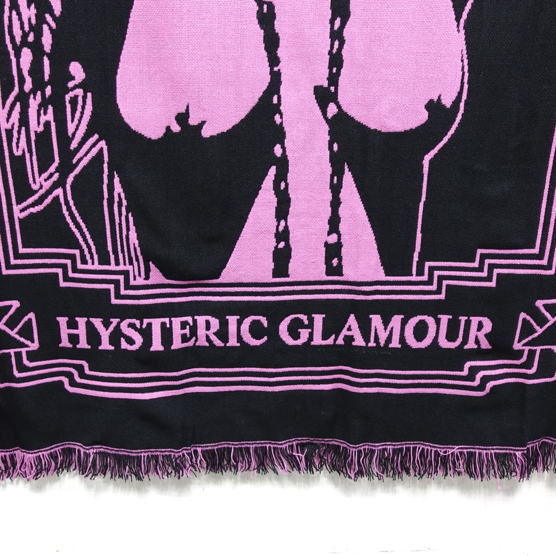 HYSTERICGLAMOUR 히스테릭글래머 블랙핑크 아카이브 블랭킷 담요 상품이미지2