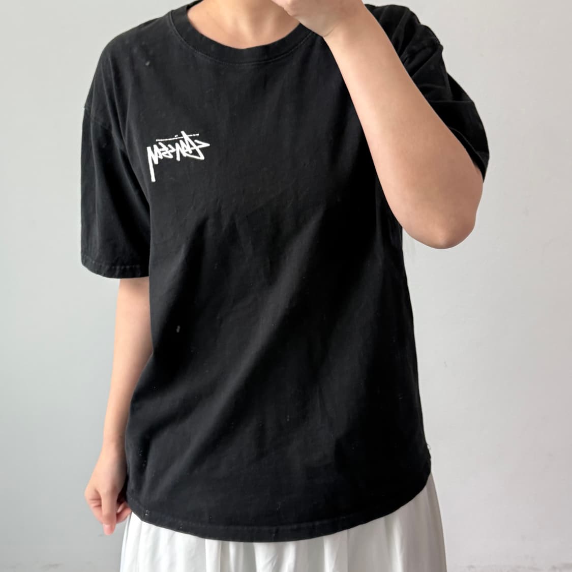 [XL] 스투시 블랙 주사위 반팔티 상품이미지1