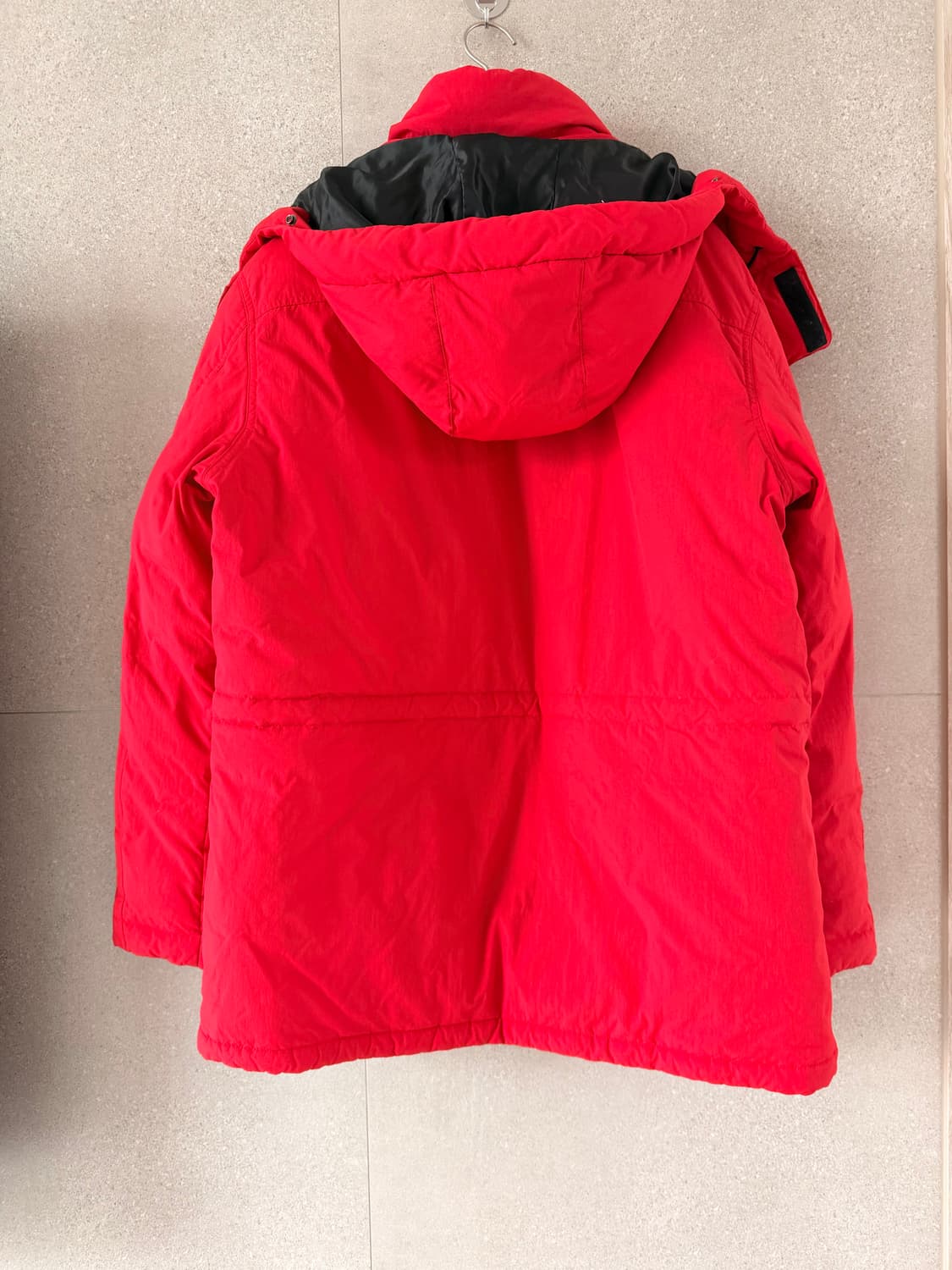 르까프 오리털 파카 패딩 아주 따뜻 레드 남자 110 상품이미지2