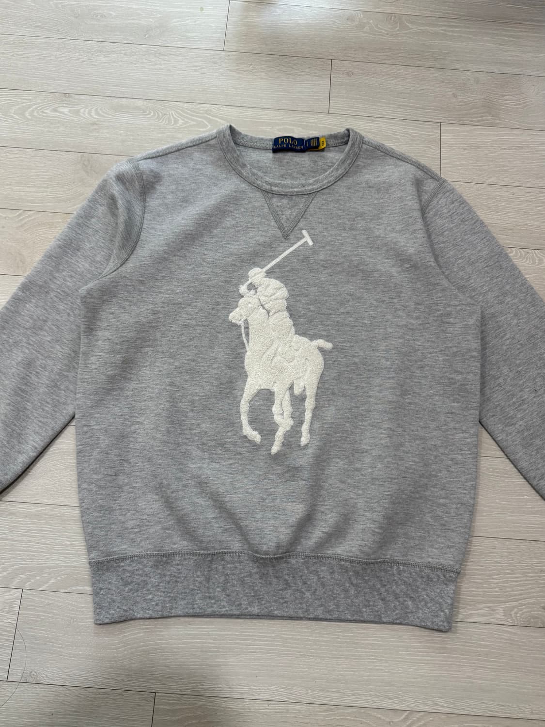 폴로 랄프로렌 QR탭 빅포니 맨투맨 S 상품이미지1