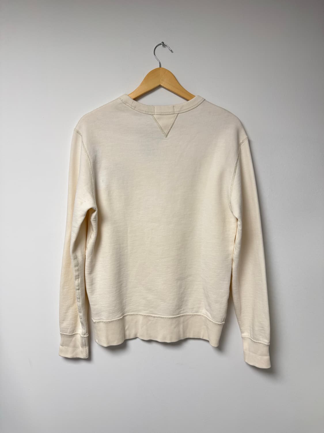 폴로 랄프로렌 team polo USA 빈티지 아이보리 기모 맨투맨 S 상품이미지5