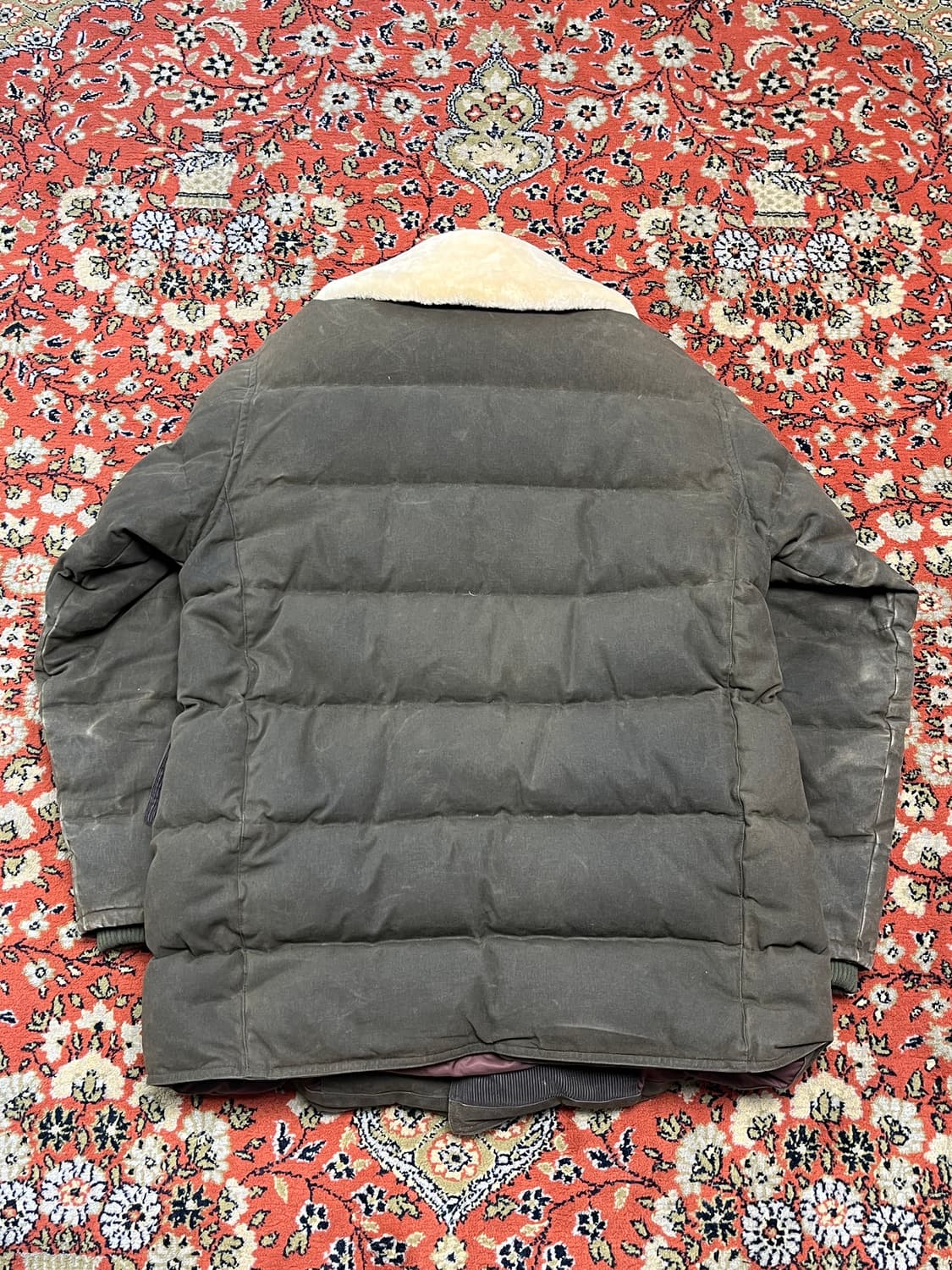 [M] 에스파이 왁스 코튼 덕다운 패딩 자켓 상품이미지2