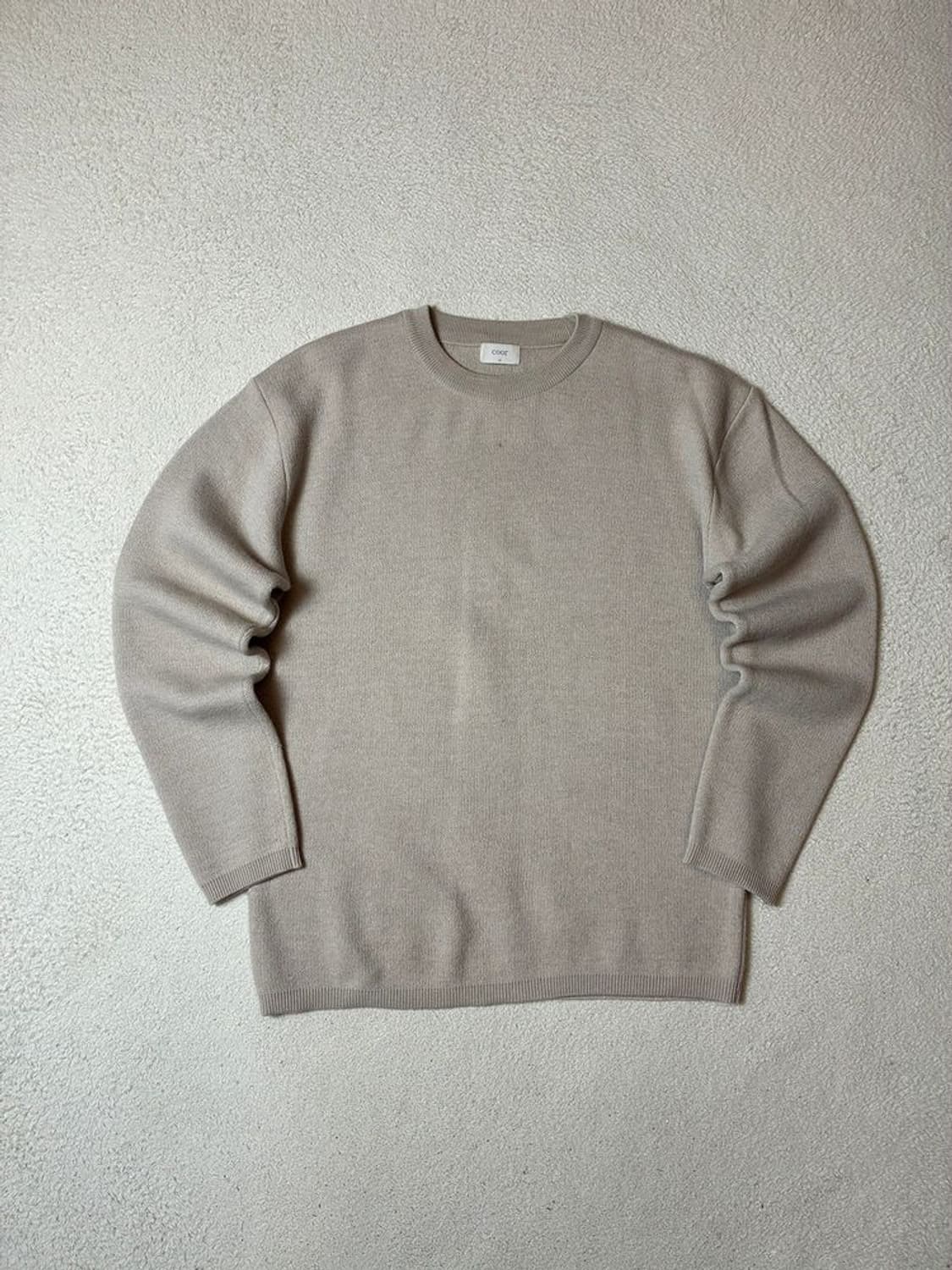 쿠어 Coor 탑필 울 라운드 니트 PN7922 상품이미지1