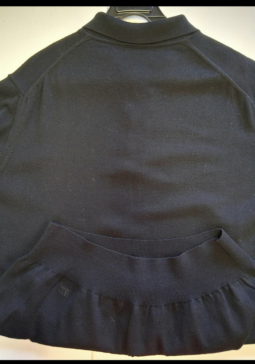 버버리 런던 메리노 울 니트/남 M # 최상급 상품이미지3