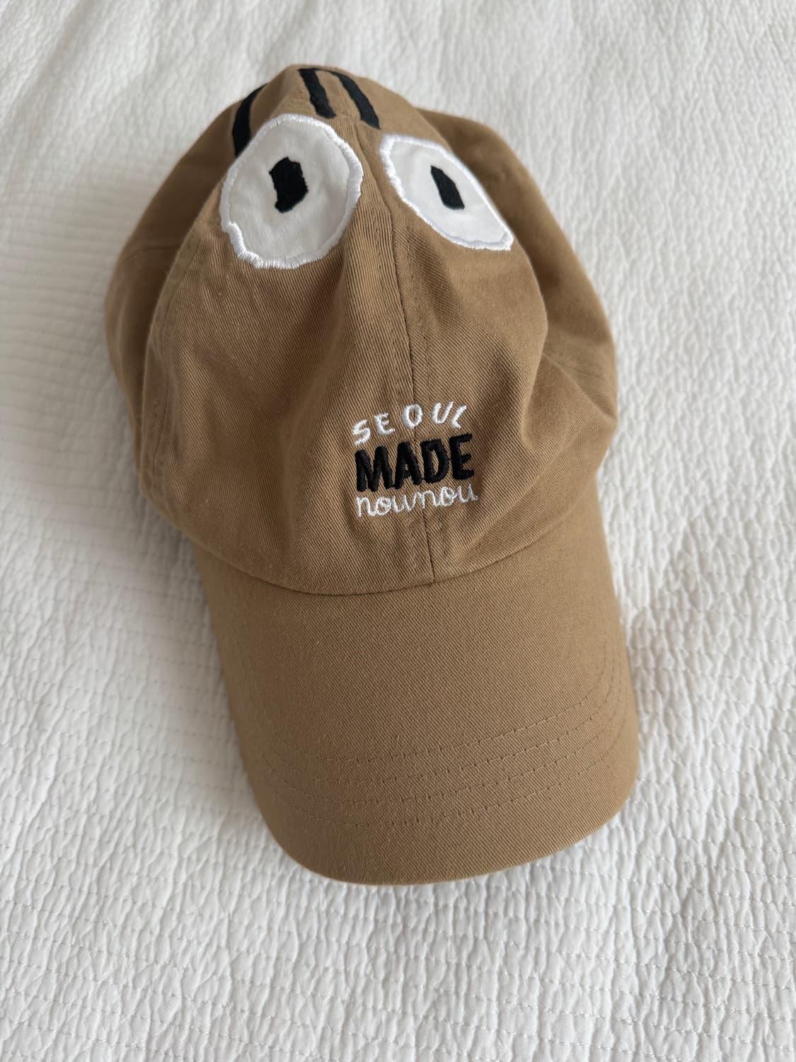 nounou 쟝줄리엔 베이지 볼캡 상품이미지1